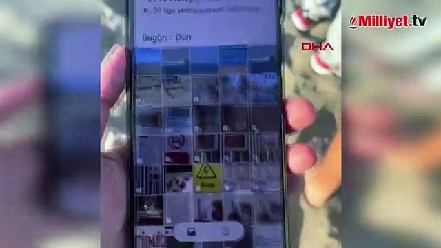 Plajda kadınların videosunu çekerken yakalandı! Galerisinden onlarca fotoğraf çıktı