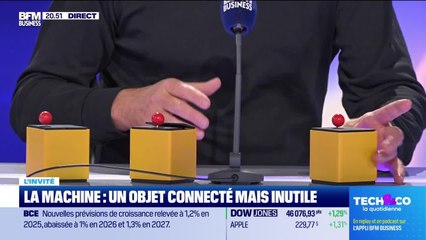 Olivier Mével (Multiplié) : La Machine, un objet connecté totalement inutile - 11/09