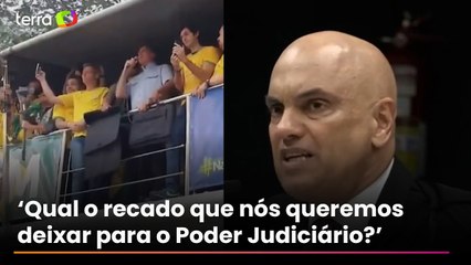 Moraes exibe vídeo de Bolsonaro em julgamento: ‘Uma imagem vale mais do que mil palavras’