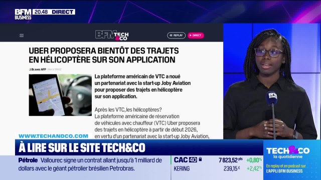 À lire sur le site Tech&Co : Uber proposera bientôt des trajets en hélicoptère sur son application par Kesso Diallo - 11/09