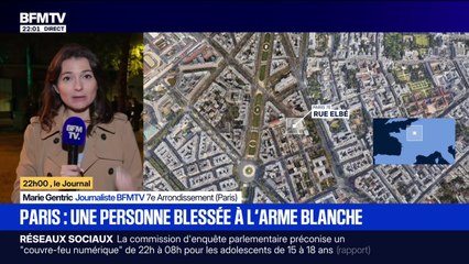 Paris: une personne blessée au hachoir, le suspect activement recherché