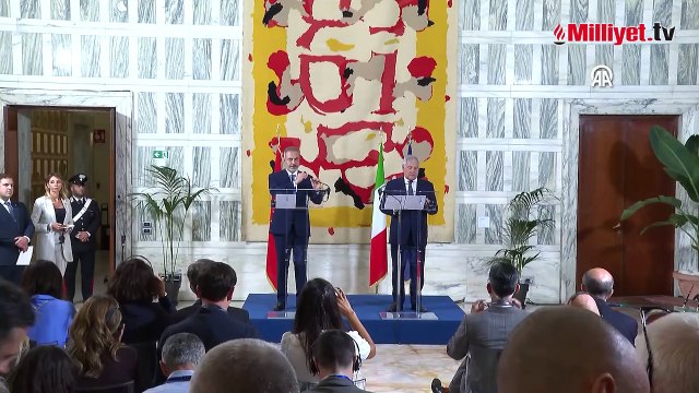Dışişleri Bakanı Fidan, İtalya Dışişleri Bakanı Tajani ile ortak basın toplantısı düzenledi