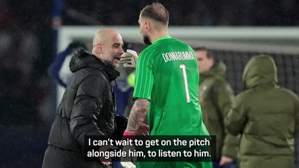 'Indescribable' - Donnarumma relishing Guardiola link-up