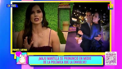 MAJU MANTILLA SE PRONUNCIÓ EN MEDIO DE LA POLÉMICA QUE LA ENVUELVE | Willax