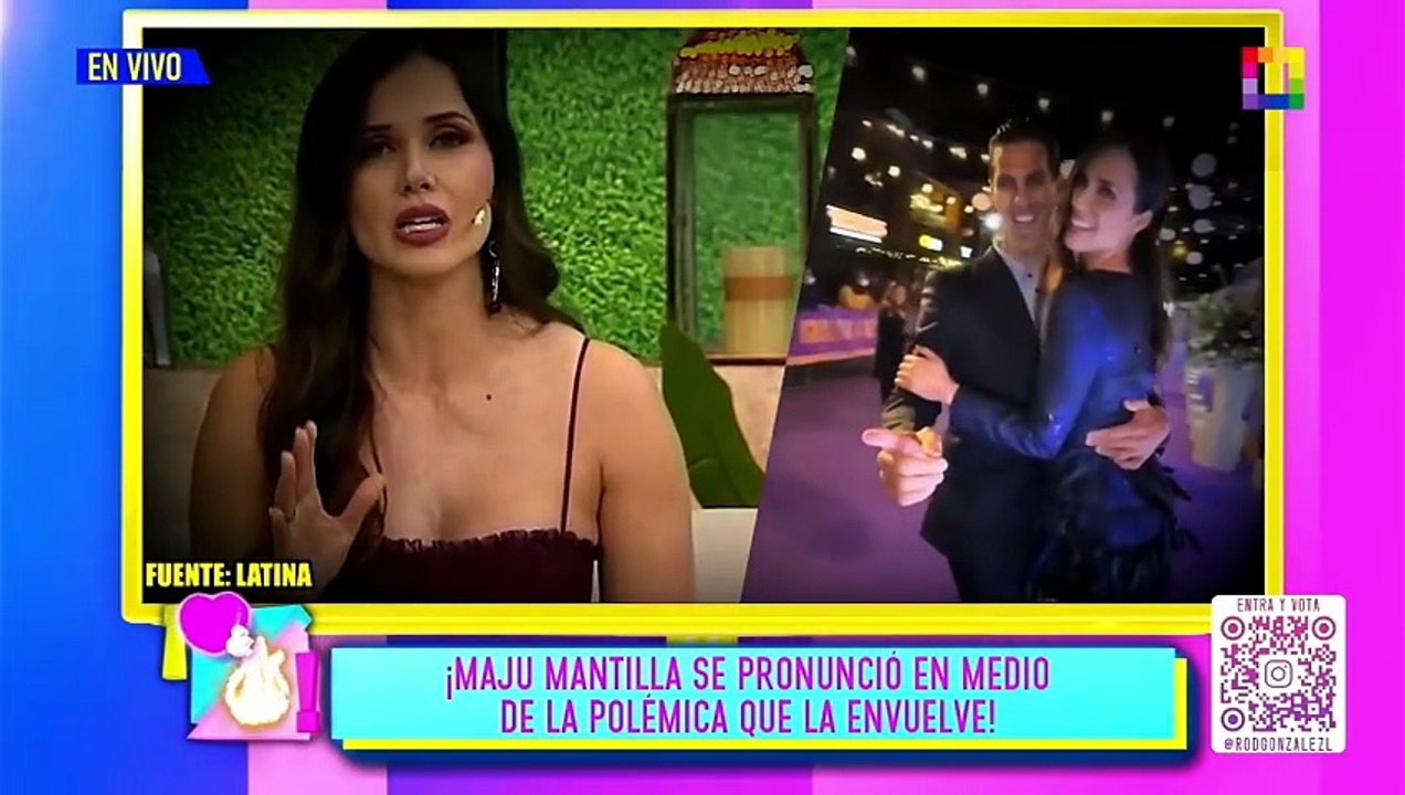 MAJU MANTILLA SE PRONUNCIÓ EN MEDIO DE LA POLÉMICA QUE LA ENVUELVE | Willax