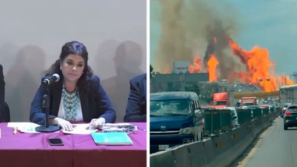 Clara Brugada actualiza a 8 cifra de muertos tras explosión de pipa en CDMX