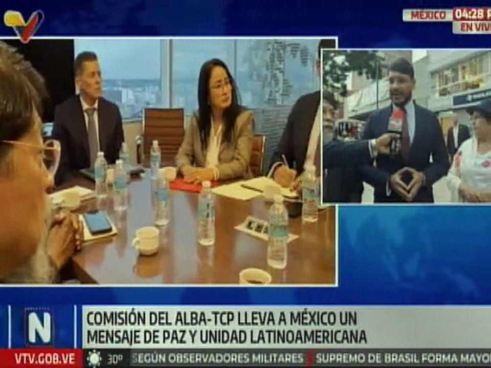 México | Secretario ejecutivo del ALBA-TCP acusa a EE. UU. de incumplir tratados internacionales