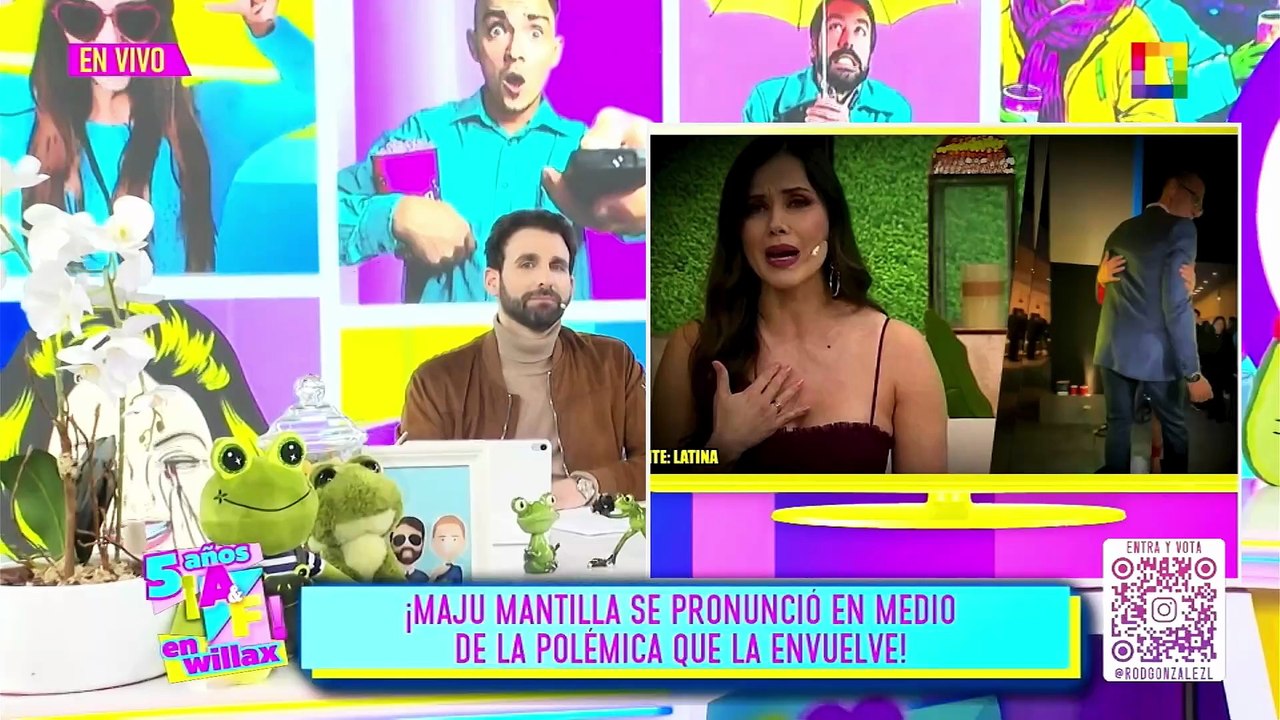 RODRIGO GONZÁLEZ CONFIRMA CHATS DE MAJU MANTILLA CON PRODUCTOR | Willax