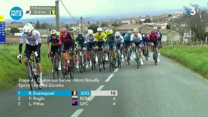Paris-Nice 2024 - 4e étape. Chalon-sur-Saône - Mont Brouilly (183 km)