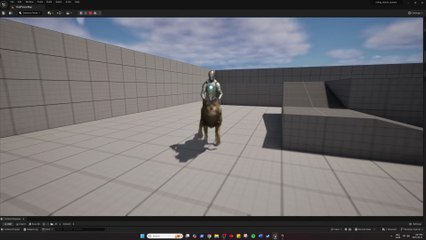 Riding AI System and animal mount follow player Unreal engine