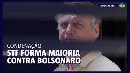 STF forma maioria para condenar Bolsonaro por organização criminosa