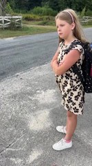 Kids Get Confused as School Bus Speeds Past on First Day