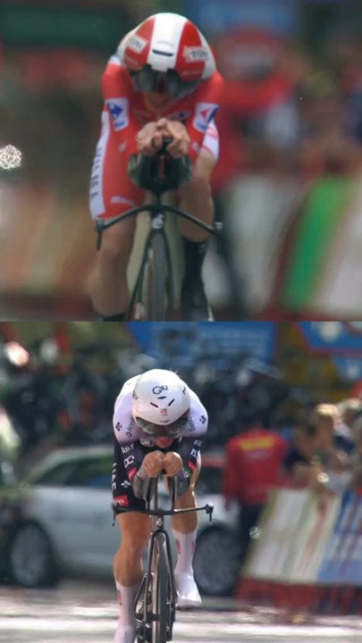🚴‍♂️✨ Vuelta 2025 – Étape 18Un chrono explosif à Valladolid (12,2 km) et un homme plus rapide que tous : Filippo Ganna s’impose avec puissance ! 💥Jay Vine et João Almeida complètent le podium du jour, tandis que Jonas Vingegaard assure !