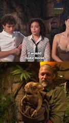 The 'Jurassic World Rebirth' Cast Is Just As Obsessed With Dolores As We Are #shorts