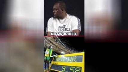 Bolt doesn’t see his records being broken