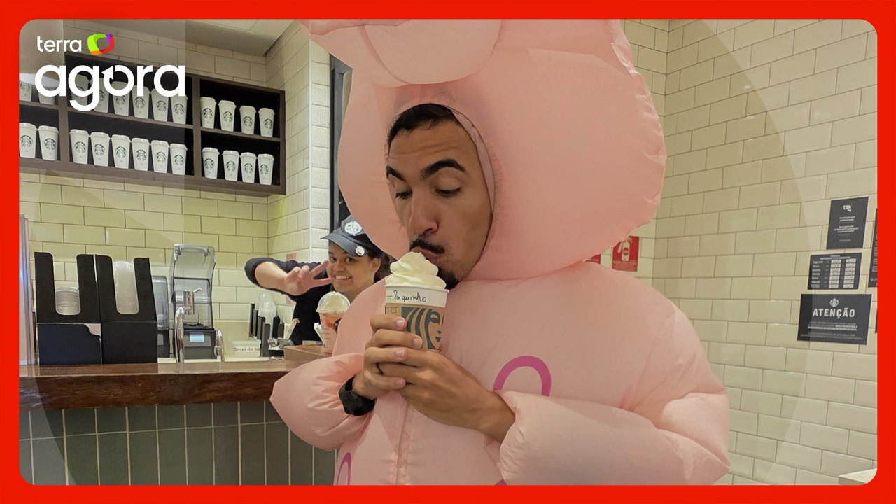 Porquinho da Paulista é atacado durante manifestação na Avenida Paulista