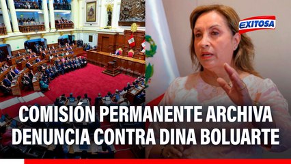Congreso archiva denuncia constitucional contra Dina Boluarte por muertes en protestas