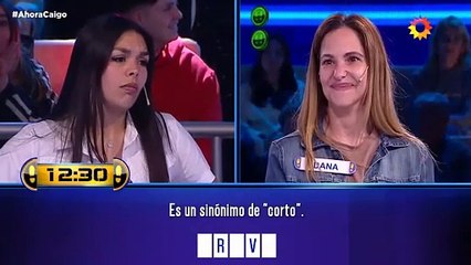 Barassi se calentó con una participante de Ahora Caigo tras ser llamado gordo