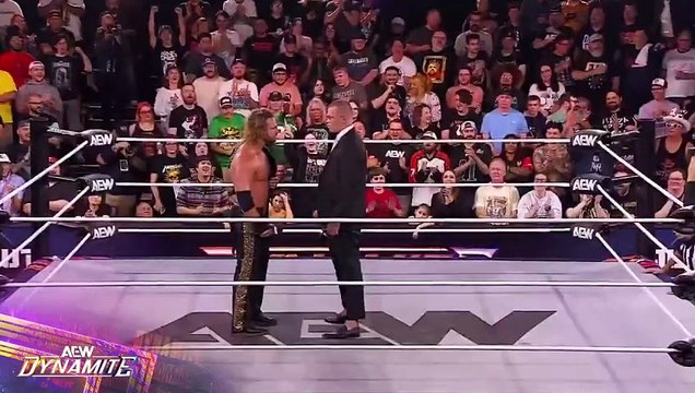 All Elite Wrestling - Hangman Adam Page will give @KyleFletcherPro an AEW World