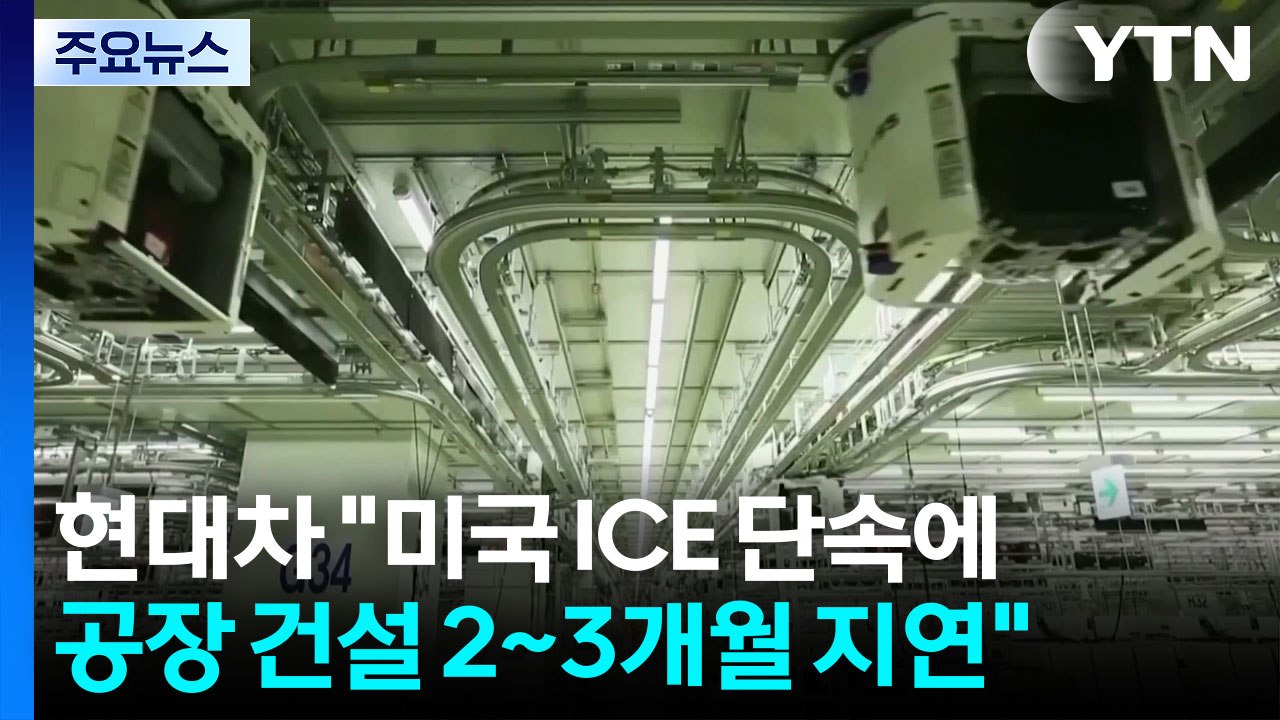 현대차 "단속으로 공장 건설 2~3개월 지연"...미국 "비자 문제 해결할 것" / YTN