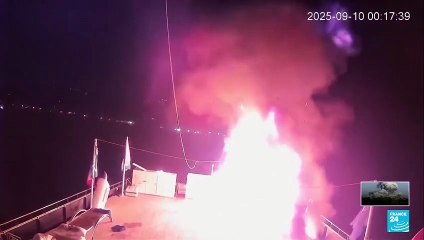 Global Sumud se enfrenta a drones y tormentas en su misión para romper el bloqueo de Gaza