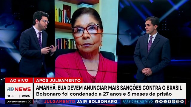 EUA devem anunciar sanções ao Brasil após julgamento de Bolsonaro