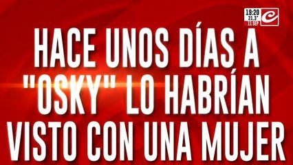 Hace unos dias a "Osky" lo habrian visto con una mujer