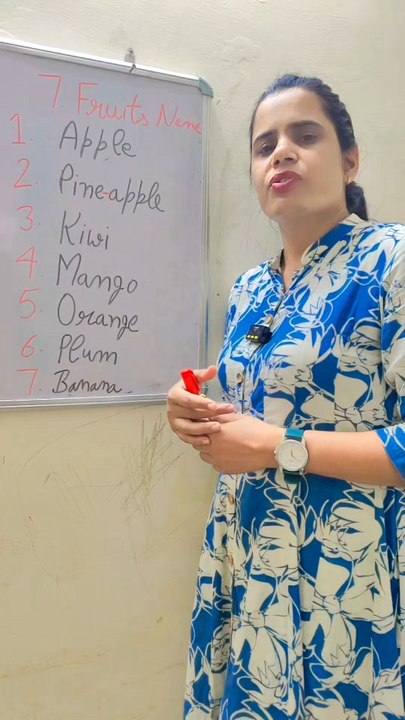 Let's learn fruits Name