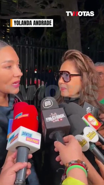 ¡Yolanda Andrade reaparece muy recuperada y agradece el amor del público!