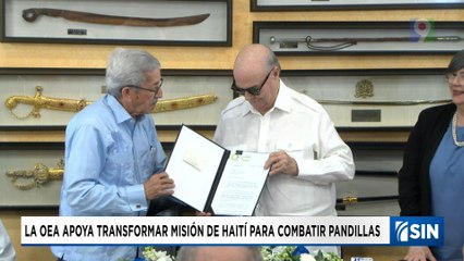 OEA se une en Apoyo a la Hoja de Ruta para Haití | Emisión Estelar SIN con Alicia Ortega