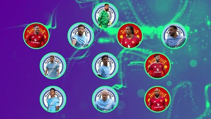 Manchester City v Manchester United - Opta's combined XI