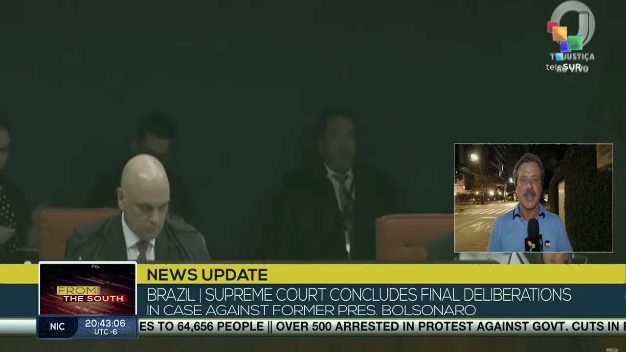 Brazil | Supreme Court concludes final deliberations in case against former Pres. Bolsonaro
