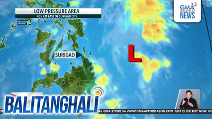 PAGASA - Trough ng LPA, nagpapaulan na sa ilang bahagi ng Visayas at Mindanao | Balitanghali