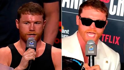 Canelo Álvarez termina con los rumores sobre sus acompañantes hacia el ring: "Solo mi equipo y yo"