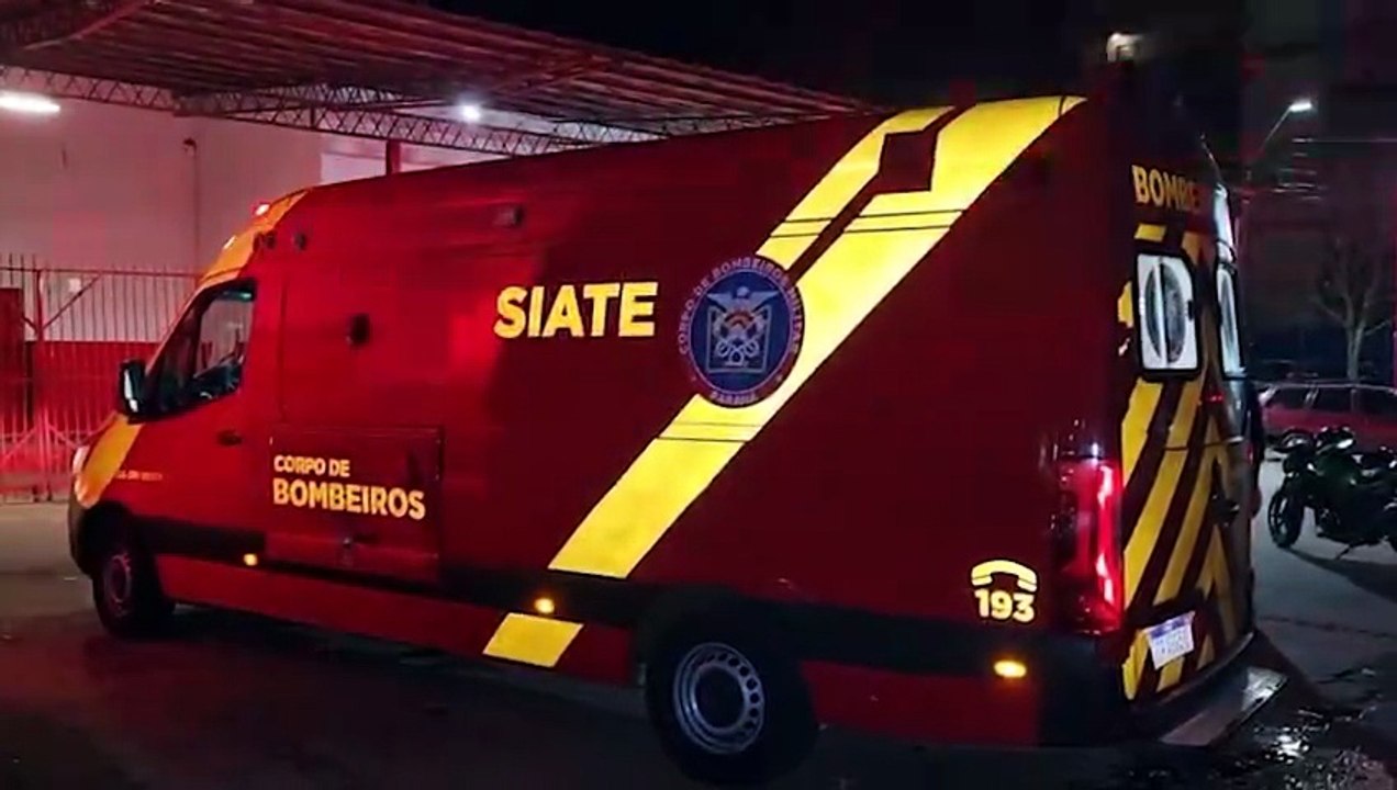 Rapaz de 25 anos tem suspeita de fratura após acidente com moto na Rua Rio Grande do Sul