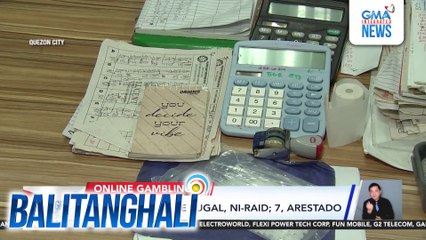 Ilegal na online sugal, ni-raid; 7, arestado | Balitanghali