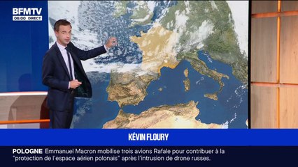 Météo: un ciel chargé avec du vent entre la Normandie et la Côte d'Opale