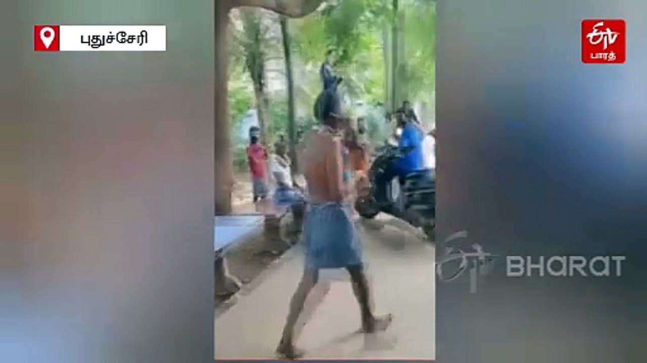 பாம்பை மாலை போல் கழுத்தில் சுற்றி விளையாடிய நபர்; அடுத்து நேர்ந்த விபரீதம்