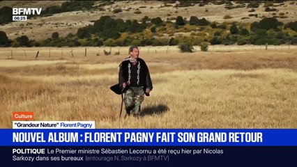 "Je me laisse encore plus de liberté": Florent Pagny fait son retour avec un nouvel album