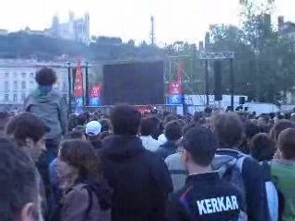 Auxerre-Lyon Perte d'image