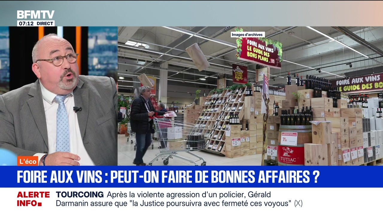 BFM éco : Foire aux vins, peut-on faire de bonnes affaires ? - 12/09