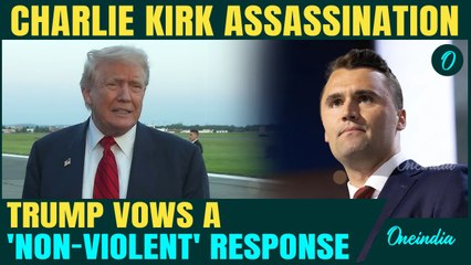 Trump's Big Reveal on Charlie Kirk's Assassination| Says 'I have an indication' on motive of killing