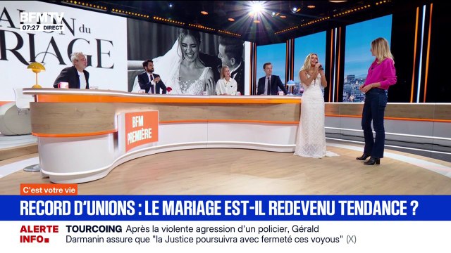 Mariage: record d'unions avec 270.000 mariages prévus cette année