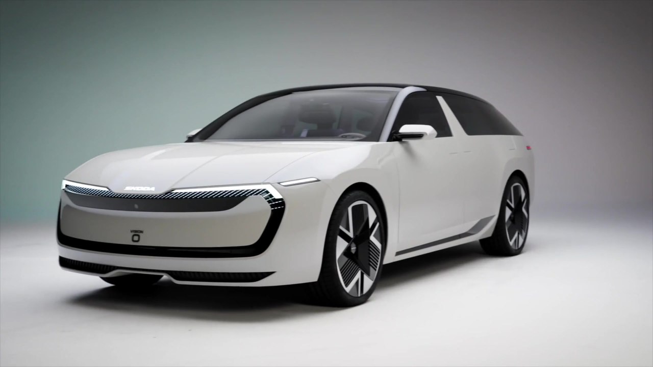 Škoda Vision O - Elektrifizierter Kombi der Zukunft mit der nächsten Generation der Modern Solid-Designsprache