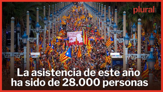 El independentismo se desmoviliza y protagoniza una Diada en mínimos históricos