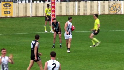 Matt Hedin kicks his second goal