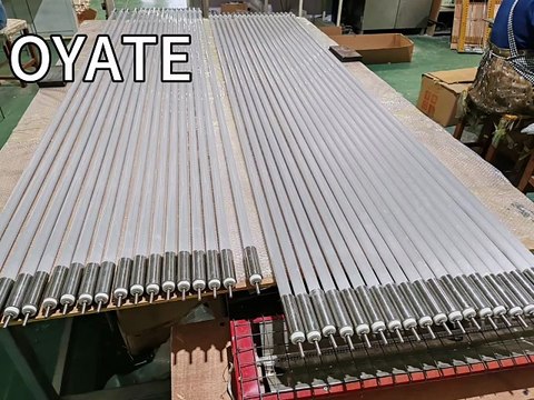 230V 3000W Milk white quartz type infrared heating resistance for industrial ovens