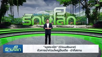 EP.81 น้ำท่วมฉับพลันที่ อินเดีย-ปากีสถาน เกิดขึ้นเพราะอะไร  | Green Life