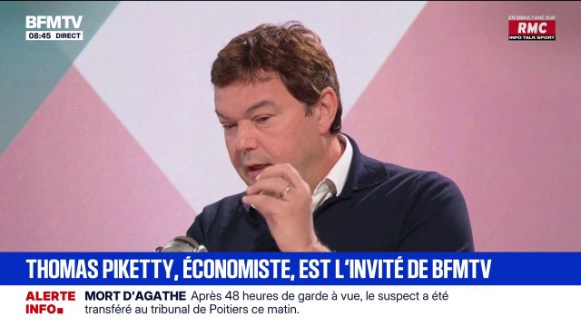 Thomas Piketty: On a un principe d'égalité devant l'impôt qui est violé par le fait que les plus riches paient un taux d'impôt sur le revenu qui est de quelques pourcents