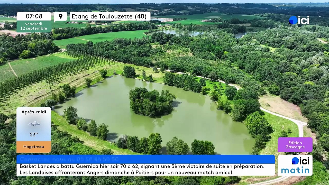 12/09/2025 - ici matin par ici Gascogne en vidéo